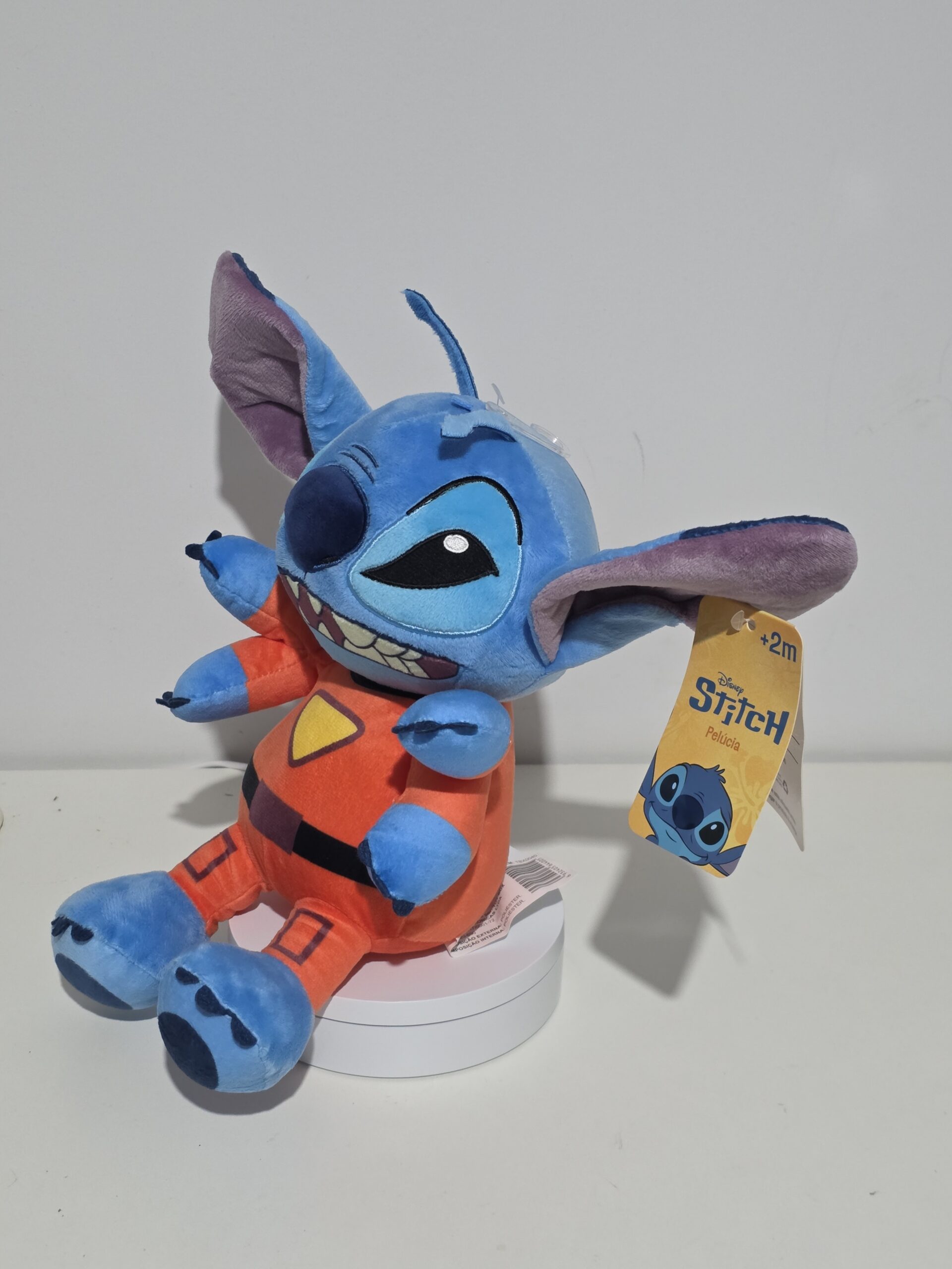 Pelúcia Antialérgica 33cm Stich espacial experimento 626 oficial Disney | Lilo & Stich - Imagem 7