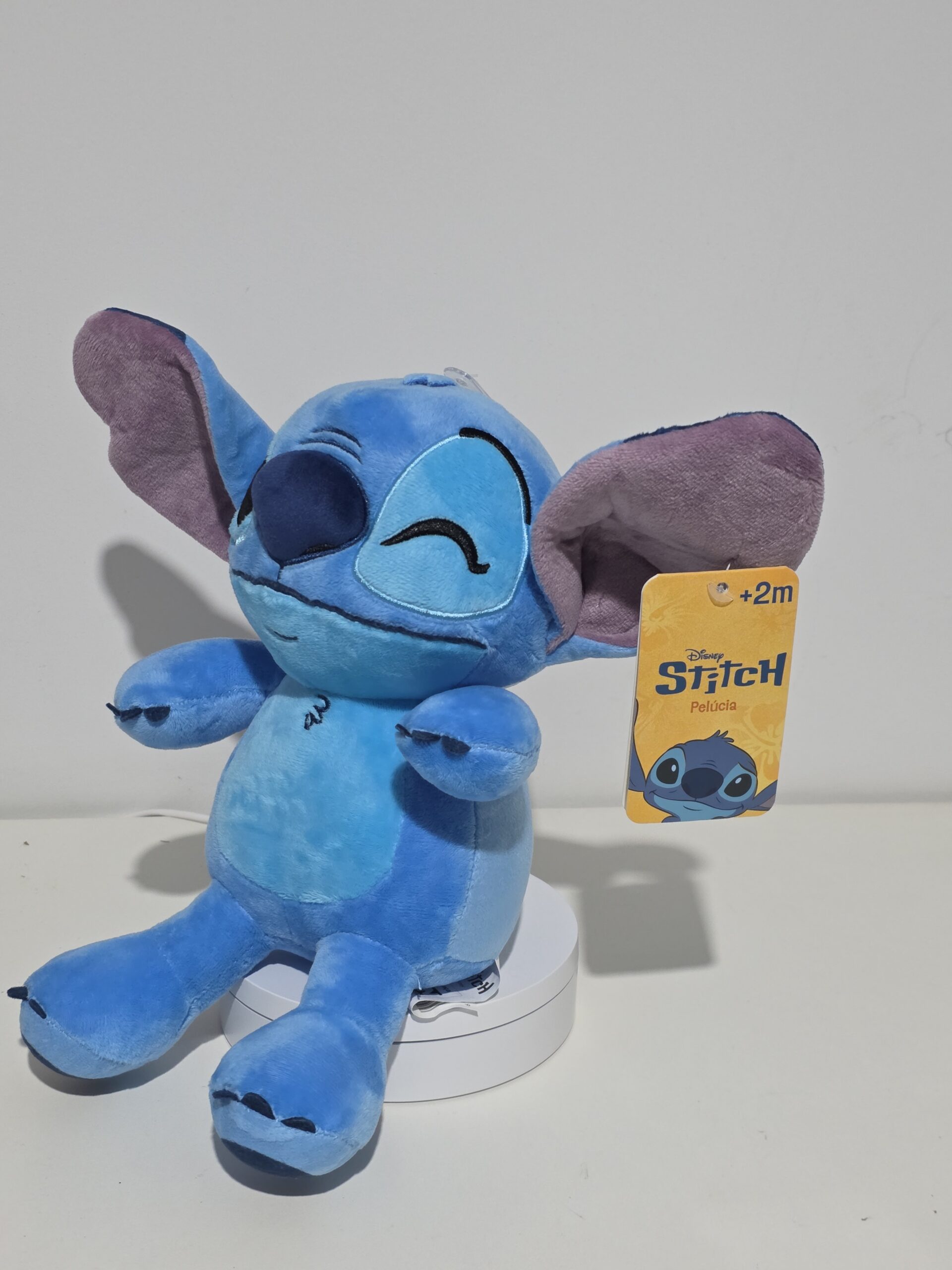 Pelúcia antialérgica 33 cm Stitch Oficial Disney | Lilo & Stich - Imagem 2