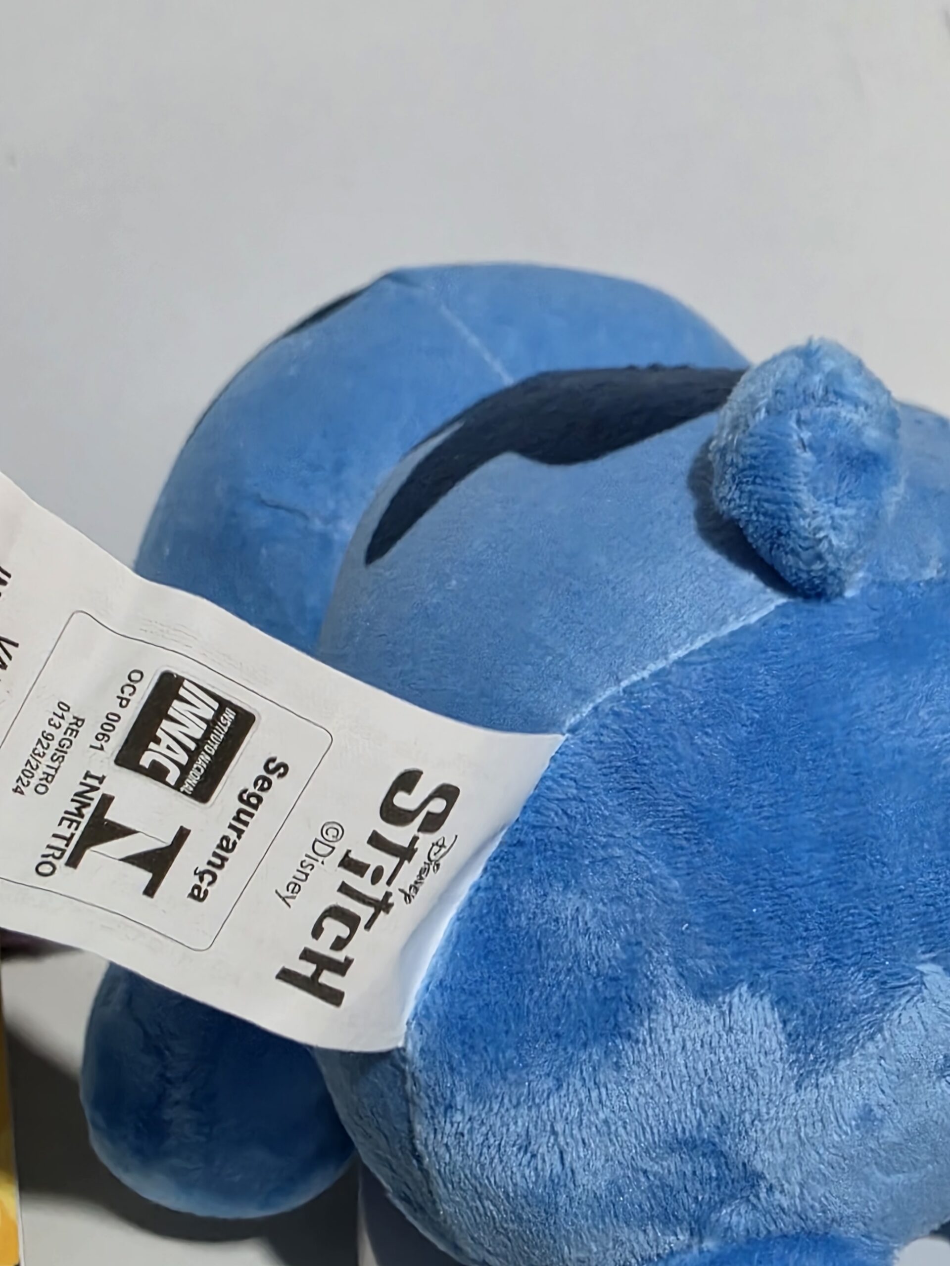 Pelúcia antialérgica 33 cm Stitch Oficial Disney | Lilo & Stich - Imagem 6
