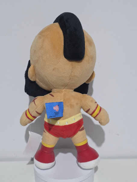 Pelúcia Antialérgia 30 cm Zangief Street Fighter oficial CAPCOM - Imagem 5