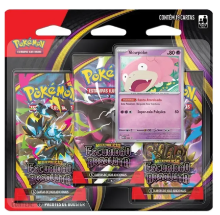 Blister Triplo Pokémon - Escuridão Absoluta - PT/BR