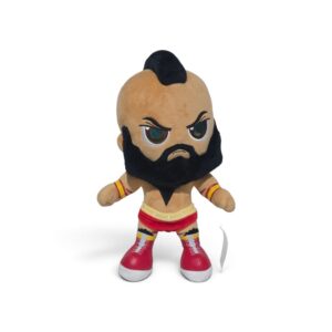 Pelúcia Antialérgia 30 cm Zangief Street Fighter oficial CAPCOM